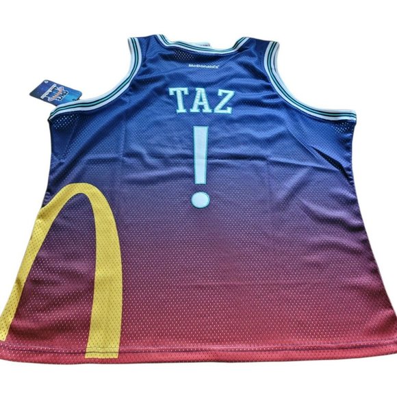 Space Jam A New Legacy McDonald's Diamond Supply Co. Tasmanian Devil TAZ Jersey - Picture 2 of 12